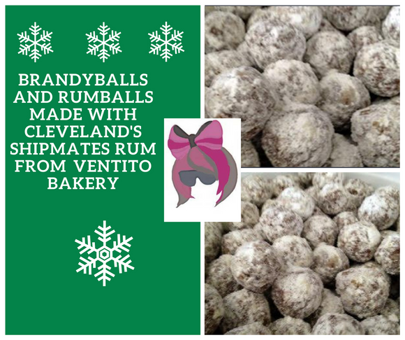 Rumballs and Brandyballs for the Holidays