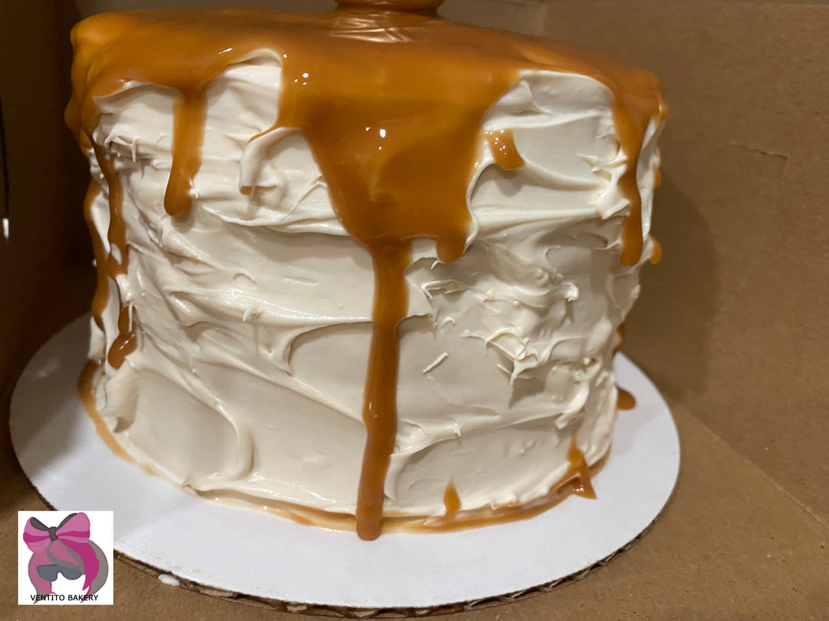Caramel Drip Cake Delivery Only Ventito Bakery LLC tm.