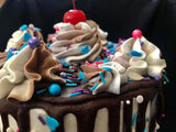ice cream cake - ventito bakery style