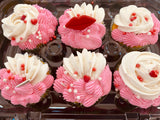 Vegan Valentine's Day Cupcakes with Regular Flour for your Girlfriend