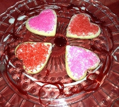 Heart Cakes, Breads and Cookies