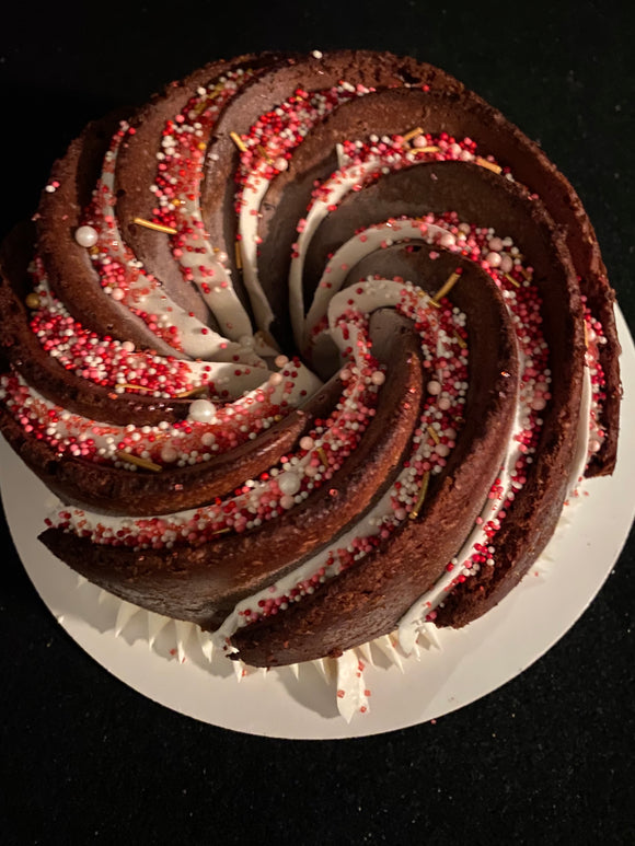 9” Bundt cakes are offered in the same flavors as our cakes!