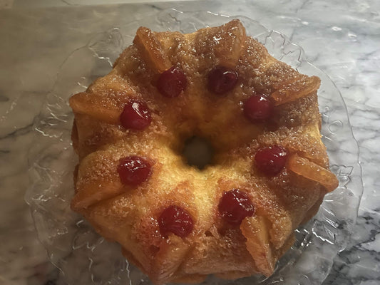 Pineapple Upside-Down Cake/Bundt