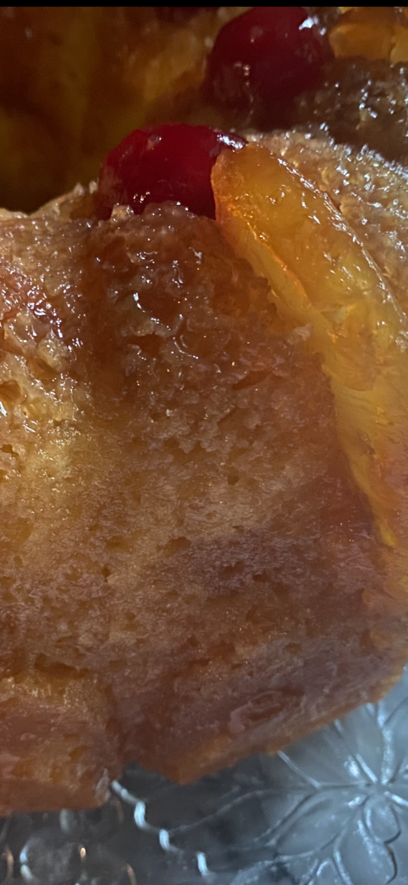 Pineapple Upside-Down Cake/Bundt