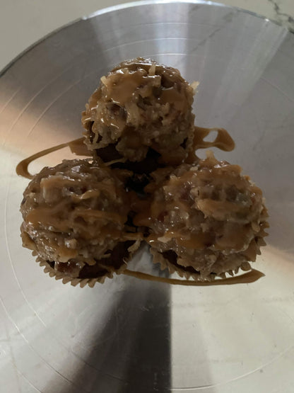 German Chocolate Cupcakes