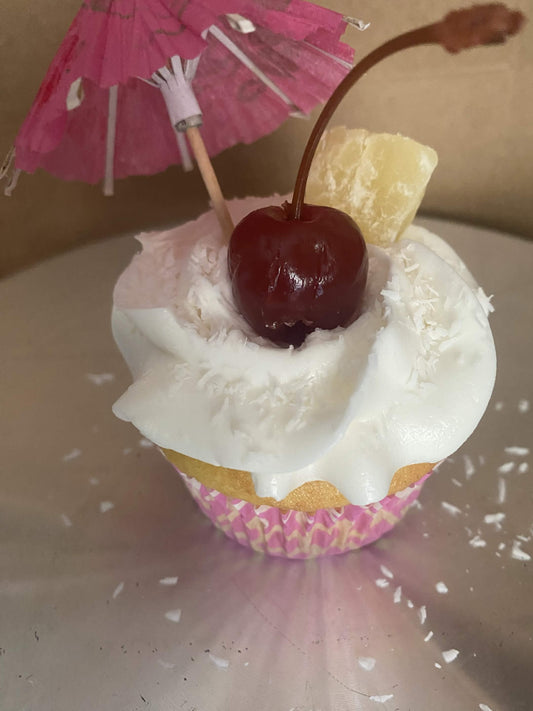 Piña Colada Cupcakes