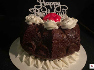 Swiss Chocolate Bundt Cake with Toasted Walnuts for delivery only