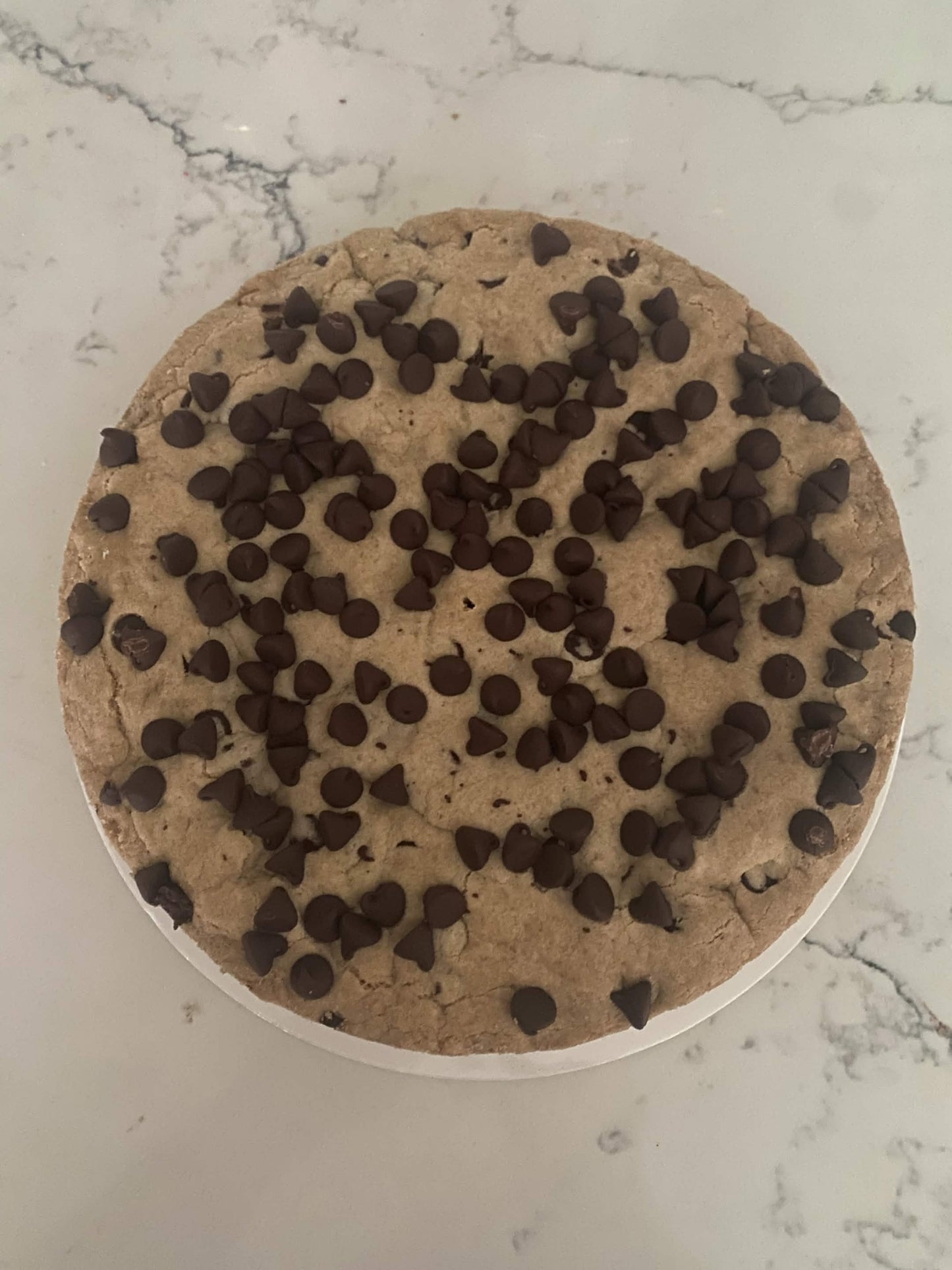 Chocolate Chip Cookie Cake