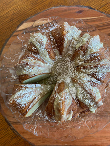 Pistachio Cake made with Butter