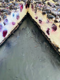 Oreo-crusted-organic-blueberry-cheesecake