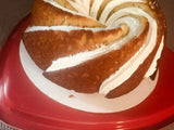 Sour Cream Cinnamon Pistachio Bundt Cake