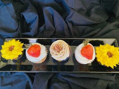 Gluten free Sunflower cupcakes 6 count