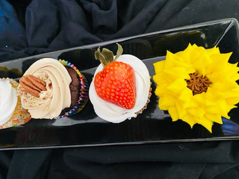 Gluten free Sunflower cupcakes 6 count